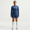 NIKE Academy Dri-FIT Crew-Neck langarm Fußball Trainingsshirt Damen 461 - mystic navy/white/pinksicle/pinksicle S