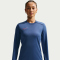 NIKE Academy Dri-FIT Crew-Neck langarm Fußball Trainingsshirt Damen 461 - mystic navy/white/pinksicle/pinksicle S
