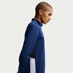 NIKE Academy Dri-FIT Fußball langarm Trainingsshirt Herren 495 - blue void/black/white/pinksicle S