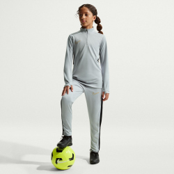 NIKE Academy 25 Dri-FIT Trainingsshirt Kinder 077 - lt smoke grey/black/white/metallic gold S (128-137 cm)