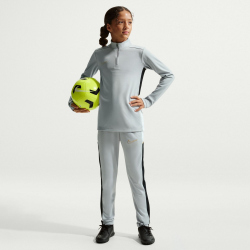 NIKE Academy 25 Dri-FIT Trainingshose Kinder 077 - lt smoke grey/white/black/metallic gold M (137-147 cm)