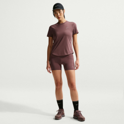 NIKE Swift High-Waist 4" Laufshorts Damen 502 - tattoo/reflective silv S