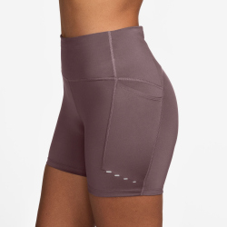 NIKE Swift High-Waist 4" Laufshorts Damen 502 - tattoo/reflective silv S