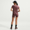 NIKE Swift High-Waist 4" Laufshorts Damen 502 - tattoo/reflective silv S