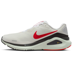 NIKE Structure 26 Laufschuhe Herren 106 - white/bright crimson-medium ash 39
