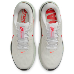 NIKE Structure 26 Laufschuhe Herren 106 - white/bright crimson-medium ash 40