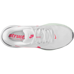 NIKE Structure 26 Laufschuhe Herren 106 - white/bright crimson-medium ash 42