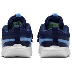NIKE Star Runner 5 Baby-Sneaker 403 - midnight navy/laser orange 19.5