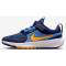 NIKE Star Runner 5 Laufschuhe Kinder 403 - midnight navy/laser orange 28