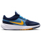 NIKE Star Runner 5 Laufschuhe Kinder 403 - midnight navy/laser orange 36