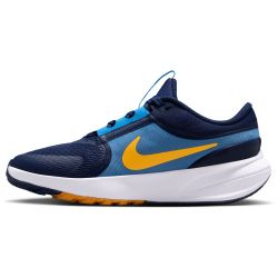 NIKE Star Runner 5 Laufschuhe Kinder 403 - midnight navy/laser orange 36.5
