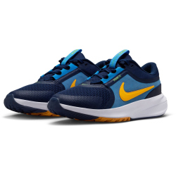 NIKE Star Runner 5 Laufschuhe Kinder 403 - midnight navy/laser orange 38.5