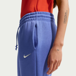 NIKE Sportswear Phoenix Fleece Hoodie Damen 460 - lt medium blue/sail S