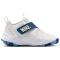 NIKE Team Hustle D Basketballschuhe Kinder 104 - summit white/volt tint-midnight navy 32