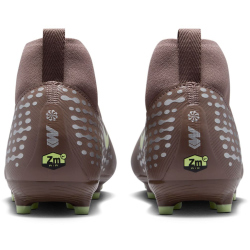 NIKE Jr. Mercurial Superfly 10 Academy Kylian Mbappé FG/MG Fußballschuhe Kinder 200 - plum eclipse/metallic silver 32