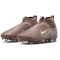 NIKE Jr. Mercurial Superfly 10 Academy Kylian Mbappé FG/MG Fußballschuhe Kinder 200 - plum eclipse/metallic silver 32