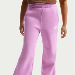 NIKE Sportswear Club Fleece Wide Leg Jogginghose Mädchen 503 - lt magenta/lt magenta/white XS (122-128 cm)