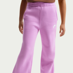 NIKE Sportswear Club Fleece Wide Leg Jogginghose Mädchen 503 - lt magenta/lt magenta/white XS (122-128 cm)