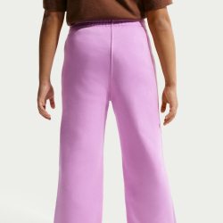 NIKE Sportswear Club Fleece Wide Leg Jogginghose Mädchen 503 - lt magenta/lt magenta/white XS (122-128 cm)