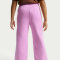 NIKE Sportswear Club Fleece Wide Leg Jogginghose Mädchen 503 - lt magenta/lt magenta/white XS (122-128 cm)