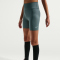 NIKE One Dri-FIT 5" kurze Leggings Mädchen 382 - mineral slate/white S (128-137 cm)