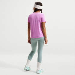 NIKE One Dri-FIT kurzarm Trainingsshirt Mädchen 503 - lt magenta/white M (137-146 cm)