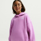 NIKE Sportswear Club Fleece Oversize Hoodie Kinder 503 - lt magenta/lt magenta/white XS (122-128 cm)