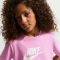 NIKE Sportswear T-Shirt Mädchen 503 - lt magenta S (128-137 cm)