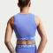 NIKE Pro 365 Dri-FIT Cropped Tanktop Damen 570 - sapphire/white M
