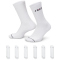 6er Pack NIKE Jordan Everyday Crew-Socken 100 - white/gym red/black 34-38