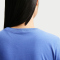 NIKE Sportswear Chill Knit Mod-Cropped T-Shirt Damen 485 - lt medium blue/white XL