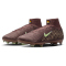 NIKE Mercurial Superfly 10 Elite Kylian Mbappé FG Fußballschuhe Herren 200 - plum eclipse/metallic silver 40.5