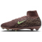 NIKE Mercurial Superfly 10 Elite Kylian Mbappé FG Fußballschuhe Herren 200 - plum eclipse/metallic silver 40.5