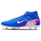 NIKE Mercurial Superfly 10 Academy SG-Pro Stollen-Fußballschuhe Herren 446 - racer blue/white 39