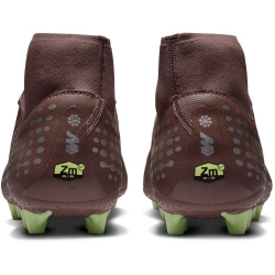 NIKE Mercurial Superfly 10 Academy Kylian Mbappé AG Fußballschuhe Herren 200 - plum eclipse/metallic silver 37.5