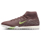 NIKE Mercurial Superfly 10 Academy Kylian Mbappé TF Multinocken-Fußballschuhe Herren 200 - plum eclipse/metallic silver 38.5