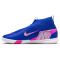 NIKE Jr. Mercurial Superfly 10 Academy IC Fußballschuhe Kinder 446 - racer blue/white 32