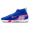 NIKE Jr. Mercurial Superfly 10 Academy TF Multinocken-Fußballschuhe Kinder 446 - racer blue/white 32