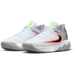 NIKE Giannis Immortality 4 Basketballschuhe Herren 102 - white/black-volt-wolf grey 43