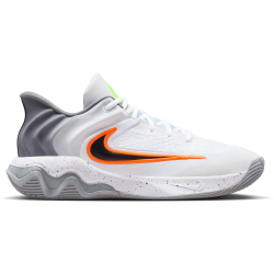 NIKE Giannis Immortality 4 Basketballschuhe Herren 102 - white/black-volt-wolf grey 43