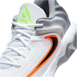 NIKE Giannis Immortality 4 Basketballschuhe Herren 102 - white/black-volt-wolf grey 43