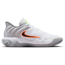 NIKE Giannis Immortality 4 Basketballschuhe Herren 102 - white/black-volt-wolf grey 46