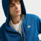 NIKE Club Fleece-Kapuzenjacke Herren 476 - court blue/court blue/lt khaki M