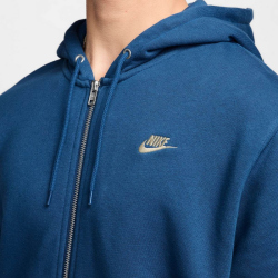 NIKE Club Fleece-Kapuzenjacke Herren 476 - court blue/court blue/lt khaki XL