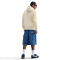 NIKE Club Fleece-Hoodie Herren 229 - lt khaki/lt khaki/white S
