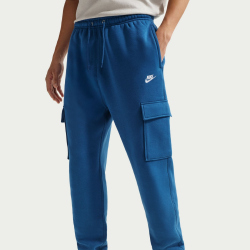 NIKE Club Fleece Cargohose Herren 476 - court blue/court blue/white S