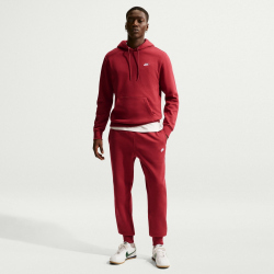 NIKE Club Fleece Jogginghose Herren 613 - team crimson/team crimson/white S