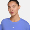 NIKE One Relaxed kurzarm Trainingsshirt Damen 570 - sapphire/white M