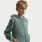 NIKE Club Fleece French Terry Kapuzenjacke Kinder 382 - mineral slate/white L (147-158 cm)