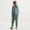 NIKE Club Fleece French Terry Kapuzenjacke Kinder 382 - mineral slate/white L (147-158 cm)